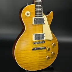 GIBSON CUSTOM HISTORIC COLLECTION 1959 LES PAUL STANDARD VOS LEMON BURST 9 42186
