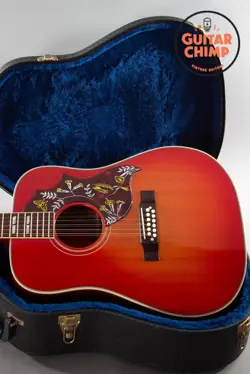 2012 GIBSON CUSTOM SHOP HUMMINGBIRD 12-STRING – HERITAGE CHERRY SUNBURST, RARE O
