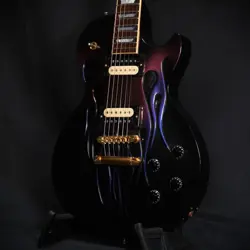 GIBSON CUSTOM SHOP LIMITED EDITION CARVED FLAME LES PAUL CHAMELEON-2003-