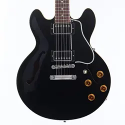 GIBSON CUSTOM SHOP CS-336 PLAIN TOP 2014 EBONY USED ELECTRIC GUITAR