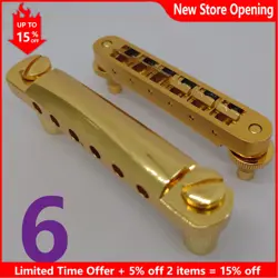 GUITAR BRIDGE GOLD ABR-1 TUNE-O-MATIC BRIDGE AND TAILPIECE SET 52MM FOR GIBSON