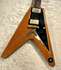 GIBSON CUSTOM SHOP 1959 MAHOGANY FLYING V REISSUE VOS WALNUT 2021