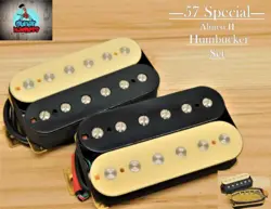 G.M. 57 SPECIAL ALNICO II ZEBRA HUMBUCKER SET (4-WIR​E)FOR GIBSON EPIPHONE®
