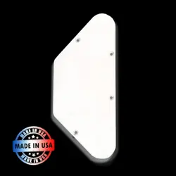 WHITE CONTROL CAVITY COVER BACK PLATE FOR LATE MODEL GIBSON SG '61 REISSUE