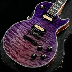 GIBSON CUSTOM SHOP 1968 LES PAUL CUSTOM 5A QUILT TOP TRANS PURPLE BURST