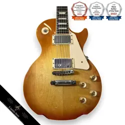 GIBSON LES PAUL TRADITIONAL 2016 PLAIN TOP LIGHT BURST ELECTRIC GUITAR