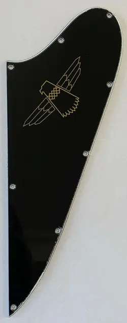 FOR 3-PLY GIBSON THUNDEBIRD FIREBIRD STYLE GUITAR PICKGUARD SCRATCH PLATE,BLACK
