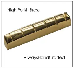 ALWAYSHANDCRAFTED BRASS NUT FOR GIBSON JIMMY PAGE LES PAUL SIGNATURE GUITAR