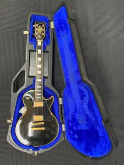 GIBSON LES PAUL CUSTOM 1988 ELECTRIC GUITAR BLACK FROM JAPAN