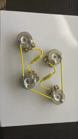GIBSON LES PAUL 50'S WIRING HARNESS 500K POTS