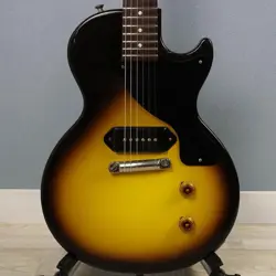GIBSON CUSTOM SHOP 1957 LES PAUL JUNIOR SINGLE CUT VOS VINTAGE SUNBURST #GG9WN