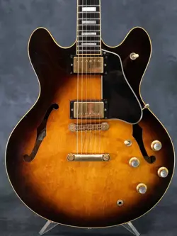 (GIBSON) ES-347 SUNBURST 1979 SEMI HOLLOW BODY ELECTRIC GUITAR USED FROM JAPAN