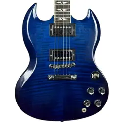 GIBSON SG SUPREME 2002 - MIDNIGHT BLUE BURST