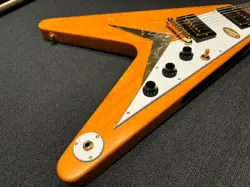 EPIPHONE EPIPHONE INSPIRED BY GIBSON CUSTOM 1958 KORINA FLYING V AGED NATURAL
