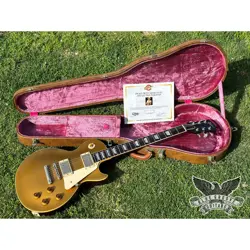 GIBSON CUSTOM SHOP GIBSON DICKEY BETTS ULTRA-AGED 1957 LES PAUL GOLDTOP TOM MURP