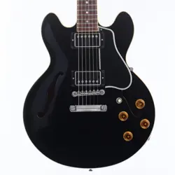 GIBSON CUSTOM SHOP CS-336 PLAIN TOP 2014 EBONY W/HARD CASE USED