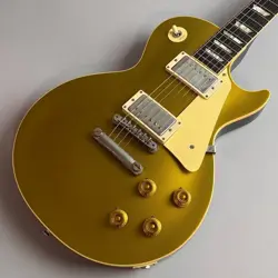 GIBSON HISTORIC COLLECTION 1957 LES PAUL GOLDTOP REISSUE DOUBLE GOLD DARK BACK