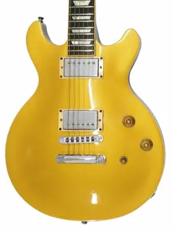 GIBSON ELECTRIC GUITAR LESPAUL STANDARD DC GOLD TOP 2009 W/OHC