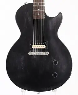 GIBSON LES PAUL CM SATIN EBONY 2016 USED ROSEWOOD FINGERBOARD W/SOFT CASE