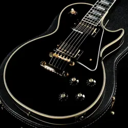 GIBSON CUSTOM SHOP 1968 LES PAUL CUSTOM REISSUE GLOSS EBONY #GG20B