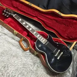 GIBSON LES PAUL CLASSIC P90 EBONY 2018 ELECTRIC GUITAR W/HARD CASE