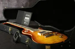 GIBSON CUSTOM SHOP 1958 LES PAUL STANDARD FIGURED VOS SURISE TEA BURST -2011- SA