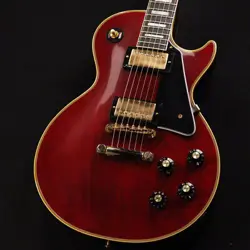 GIBSON CUSTOM SHOP  1968 LES PAUL CUSTOM REISSUE VOS ANTIQUE WINE RED S/N:404408