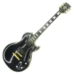 GIBSON USA USA/LES PAUL CUSTOM EBONY/LP CST EB/B RANK/75 USED NO.LG505