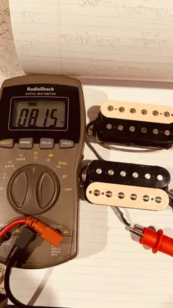 PAF HUMBUCKER ZEBRA