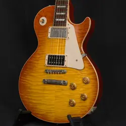 GIBSON CUSTOM SHOP 1958 LES PAUL STANDARD FIGURED VOS SUNRISE TEA BURST -2011-
