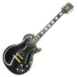 GIBSON USA     USA LES PAUL CUSTOM EBONY LP CST EB B    75 NO.LG206