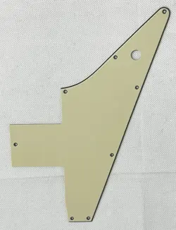 VINTAGE YELLOW 3-PLY FOR GIBSON 76 EXPLORER RE-ISSUE STYLE GUITAR PICKGUARD
