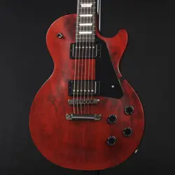 (FREE SHIPPING) GIBSON LES PAUL MODERN STUDIO WINE RED SATIN