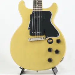 GIBSON CUSTOM SHOP 1960 LES PAUL SPECIAL DOUBLE CUT REISSUE VOS TV YELLOW *NH427
