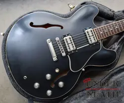 GIBSON USA 2013 ES-335 CHRIS CORNELL SIGNATURE MODEL SATIN BLACK W/HARD CASE