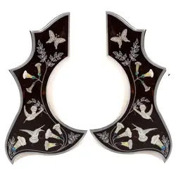 ACOUSTIC GUITAR PICKGUARD INLAID ABALONE FLOWER FOR GIBSON HUMMINGBIRD 43-INCH