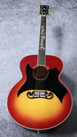 GIBSON USA JOHNNY CASH SIGNATURE MODEL SJ-200 LIMITED TO 100 PIECES #21224017