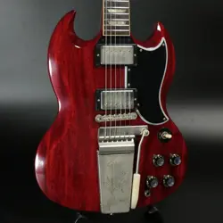 GIBSON CUSTOM SHOP 1964 SG STANDARD REISSUE W/ MAESTRO VIBROLA CHERRY RED 2021