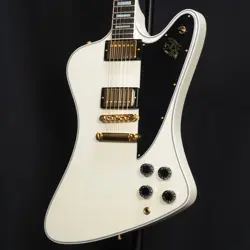 GIBSON CUSTOM SHOP LIMITED EDITION FIREBIRD CUSTOM GLOSS PORALIS WHITE GH #GGD7J