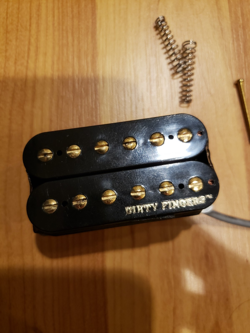 GIBSON DIRTY FINGERS PICKUP BLACK HUMBUCKER