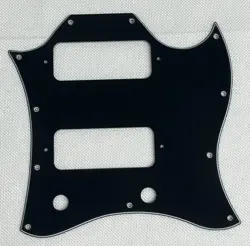 BLACK 3-PLY FOR FIT US GIBSON SG P90 STYLE FULL FACE GUITAR PICKGUARD