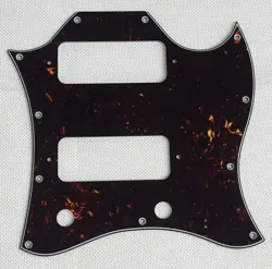 BROWN TORTOISE 4-PLY FOR FIT US GIBSON SG P90 STYLE FULL FACE GUITAR PICKGUARD