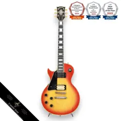GIBSON LES PAUL CUSTOM LEFT HAND 1976 CHERRY SUNBURST