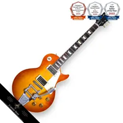 GIBSON CUSTOM SHOP 1958 LES PAUL REISSUE BIGSBY SOLID MAPLE TOP