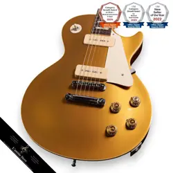 GIBSON CUSTOM SHOP HISTORIC 1956 LES PAUL REISSUE GOLD TOP USED