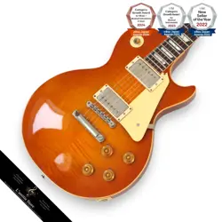 GIBSON CUSTOM SHOP HISTORIC SELECT 1958 LES PAUL STANDARD REISSUE ORANGE SUNSET