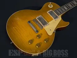 GIBSON CUSTOM SHOP 1959 LES PAUL STANDARD GREEN LEMON FADE HEAVY AGED *XY821