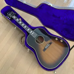 GIBSON J-160E X BRACING REFRETTED