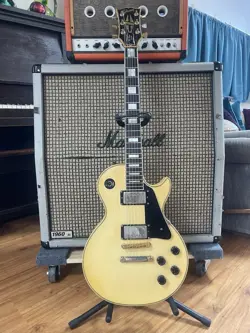 GIBSON 1986 LES PAUL CUSTOM WHITE
