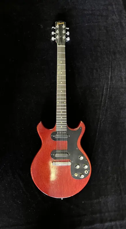 GIBSON USA 1965 MELODY MAKER - CHERRY RED - VINTAGE GUITAR